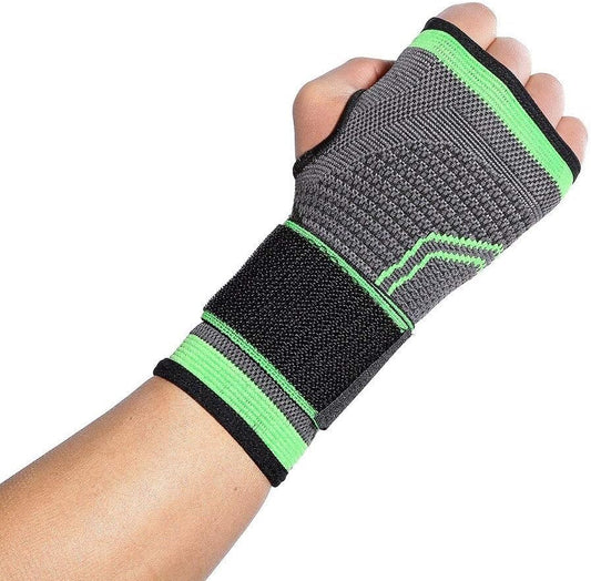 Curvear Adjustable Elastic Artificial Wrist Support, Hand Bandage, Outdoor Wristband, Elastic Bug Support, Hand Protector, Round Carpal Tunnel, 1 Piece