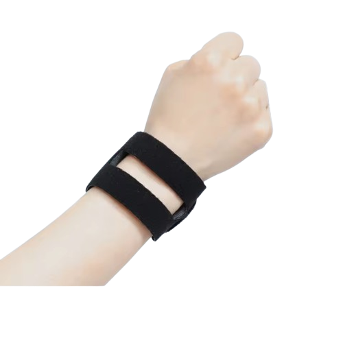 Curvear Adjustable Wrist Support Thin Brace for Sports & Yoga, Comfortable Fit for Fitness