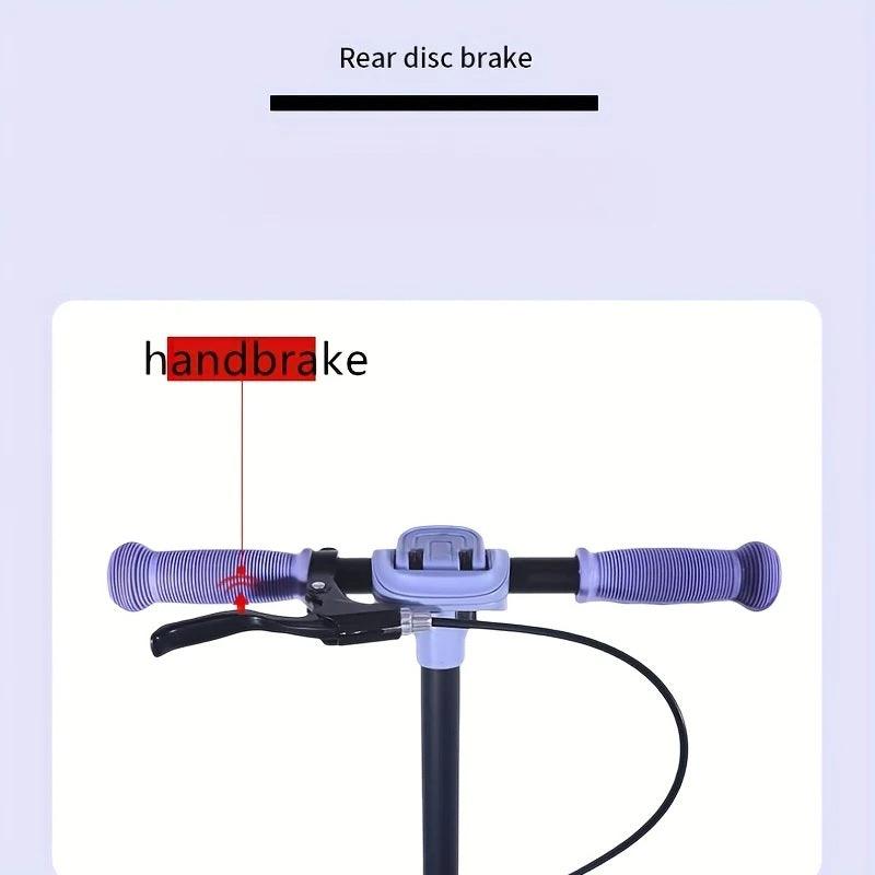 Curvear®️Scooter for kids over 6,teens and adults ,foldable kick scooter with wheels, anti-slip deck & adjustable height