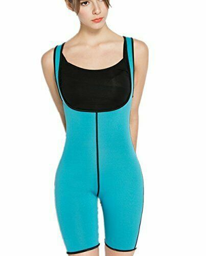 Curvear®️Waist Cincher Weight Loss Ultra Sweat Body Shapers Stretch Gym Exercise Hot Neoprene Waist Training Corsets Women's Full Body Shaper Sport Sweat Thermo Neoprene Enhancing Bodysuit