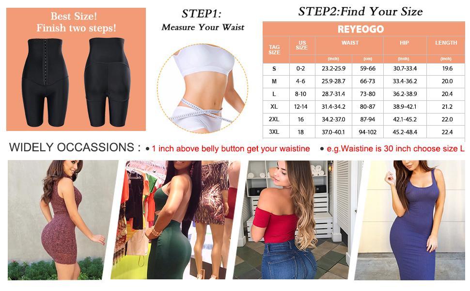 Curvear®️ Waist Trainer Butt Lifter Shapewear Tummy Control Panties High Waist Shorts Slimming Body Shaper Cincher Girdles