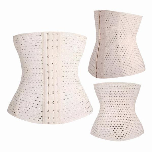 Curvear®️ women waist trainer corset cincher for everyday wear ,tummy control body shaper with adjustable hooks