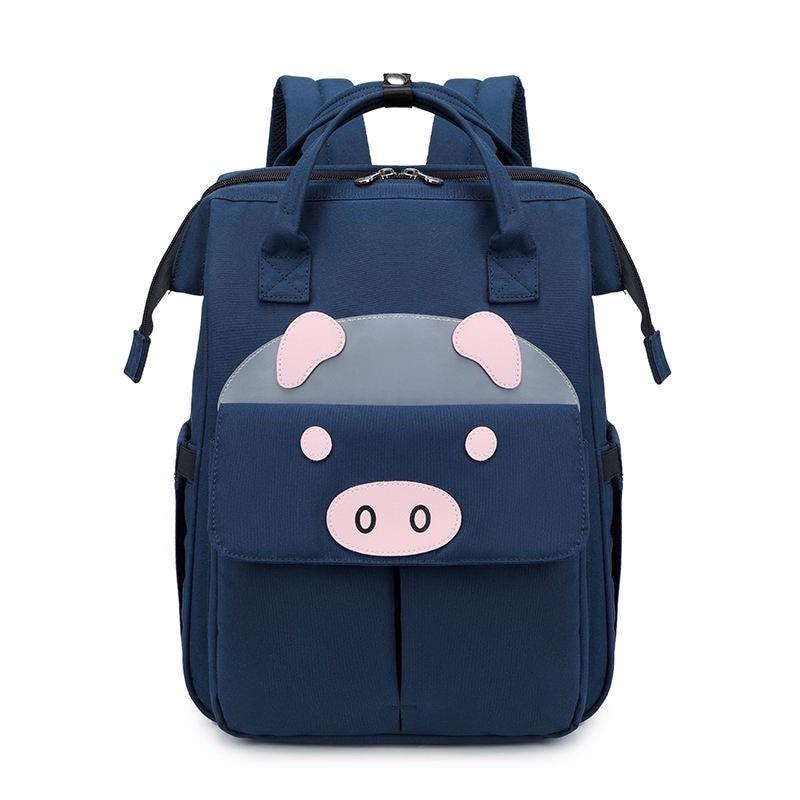 Curvear Diaper Bag The Ultimate Mother Bag for New Born Baby and Mothers Stylish Diaper Bags with Big Storage Capacity Make Diapering & Nursing Easy with Maternity Backpack- Deep Blue