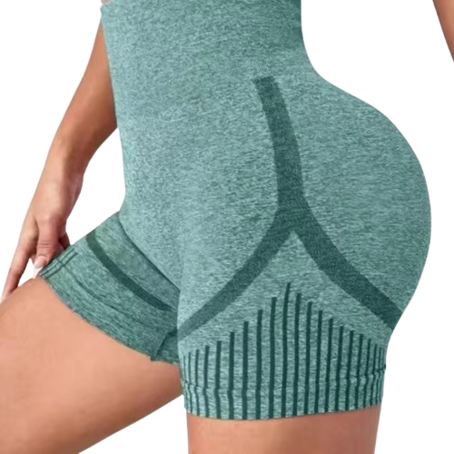 Curvear Women Workout Shorts Tummy Control Butt Lifting High Waist Short Leggings Athletic Gym Yoga Pants