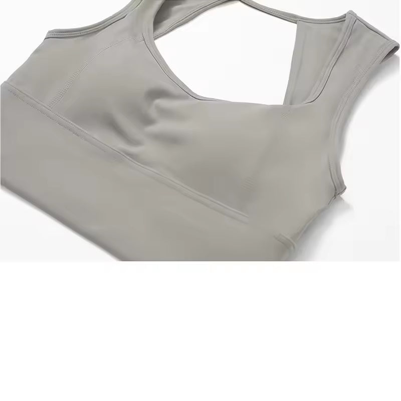 Curvear Women's Fitness Sports Set Tight Gym Bra High Waist Elastic Leggings Sexy Yoga Clothes Female Athletic Clothing 2Pcs