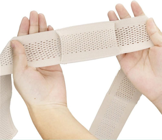 Curvear Adjustable Abdominal Belt for Catheter Protection & Back Support, Comfortable, Secure, and Breathable Fit