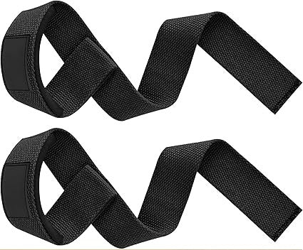 Curvear Lifting Straps, Wrist Straps for Weightlifting, Deadlift Straps, Weightlifting Straps with Wrist Padded for Deadlifting, Powerlifting, Bodybuilding, Strength Training