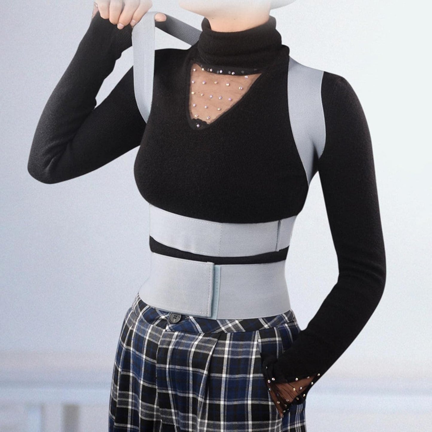 Curvear Adjustable Posture Corrector Upper Back Belt Breathable | Health & Beauty | Medical, Mobility & Disability | Orthopedics & Supports | Orthotics, Braces & Sleeves