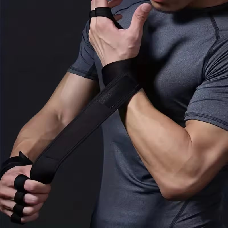 Curvear 1 Pair Wrist Support Workout for Fitness Bodybuilding Weightlifting Hand Gym Sports Gloves Protector Dumbbells