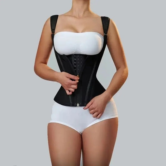 Curvear®️Waist Trainer Shapewear Women Underbust Corset Tummy Control Body Shaper Slimming Sheath Tummy Top Waist Cincher