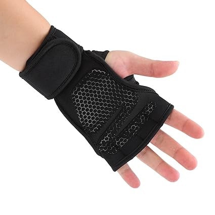 Curvear 1 Pair Wrist Support Workout for Fitness Bodybuilding Weightlifting Hand Gym Sports Gloves Protector Dumbbells