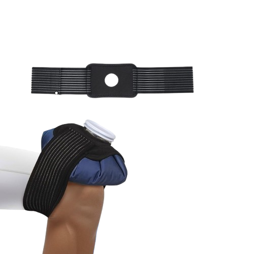 Curvear Ice Bag Pack Reusable Ice Bag for Injuries, Hot & Cold Therapy and Pain Relief with 2 Adjustable Wrap for Knee Injury, Pain, Arthritis, Sprain, Strain, 5-Pack, 3 Sizes 6"/9"/11" Cold Pack