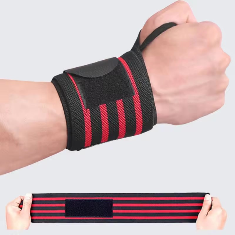 Curvear Wrist Support Band for Gym Wrist Wrap/Straps Gym Accessories for Hand Grip & Wrist Support Crepe Bandage While Workout