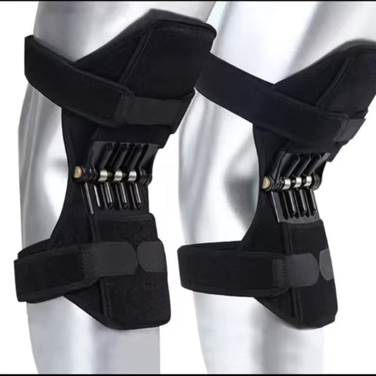 Curvear Knee Support Recovery Brace Non-Slip Pain Relief Knee Lift Leg Heavy Weight Lift, Cross Fit 1 Pcs