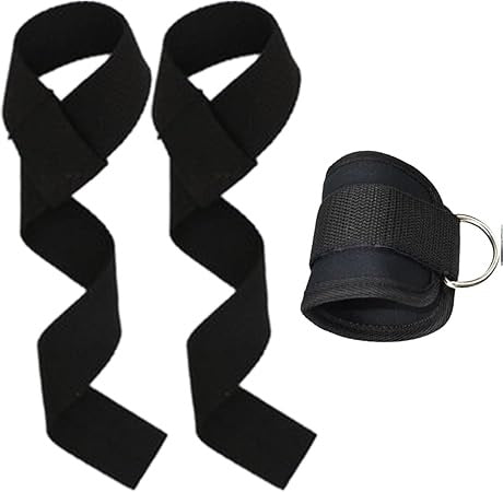 Curvear Lifting Straps, Wrist Straps for Weightlifting, Deadlift Straps, Weightlifting Straps with Wrist Padded for Deadlifting, Powerlifting, Bodybuilding, Strength Training