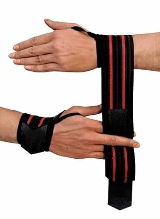 Curvear Wrist Support Band for Gym Wrist Wrap/Straps Gym Accessories for Hand Grip & Wrist Support Crepe Bandage While Workout