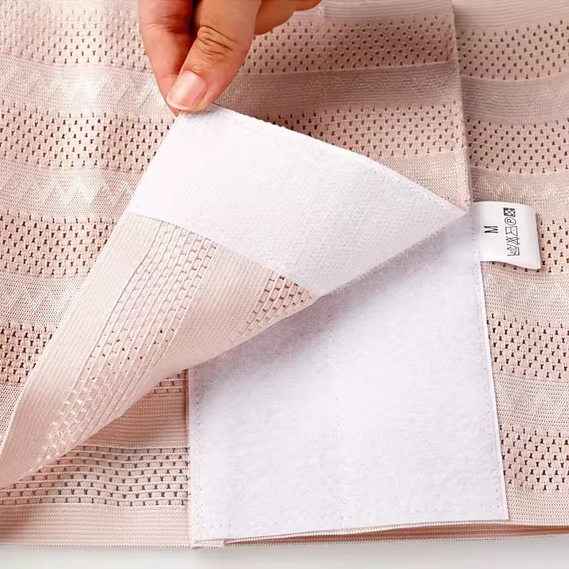 Curvear Women's Full Elastic Abdominal Belt, Medical Fixation Band, Lumbar Support Brace, Postpartum Staylace, Abdominal Belt