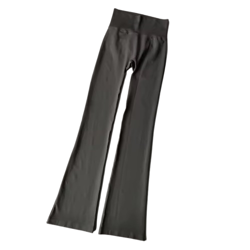 Curvear Women's Seamless Flare Leggings, Bell Bottom Yoga Pants, High Waist Fitness Pants, Elastic Assist Sports Pants