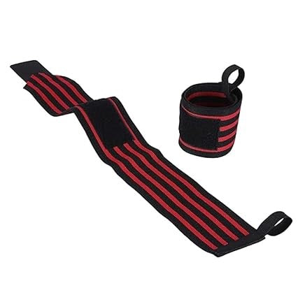 Curvear Wrist Support Band for Gym Wrist Wrap/Straps Gym Accessories for Hand Grip & Wrist Support Crepe Bandage While Workout