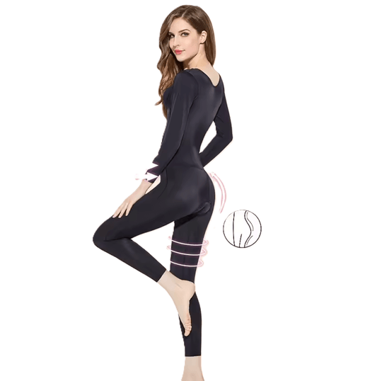 Curvear®️Shapewear High Compression Body Shaper for Women Butt Lifter Thigh Slimmer Tummy Control Waist Trainer