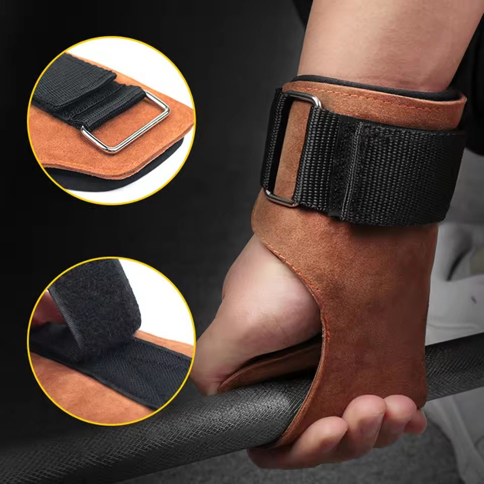 Curvear Weight Lifting Straps Padded Weight Lifting Straps for Heavy Weights Wrist Support Strap Pulling Bodybuilding Strap 1 Pcs