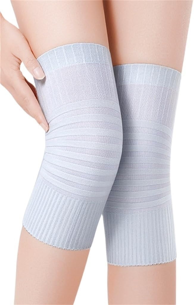 Curvear Light and Breathable Knee Pads for Summer Comfort, Non-Sweat Inducing, Warm and Cold Protection, with Adjustable Size