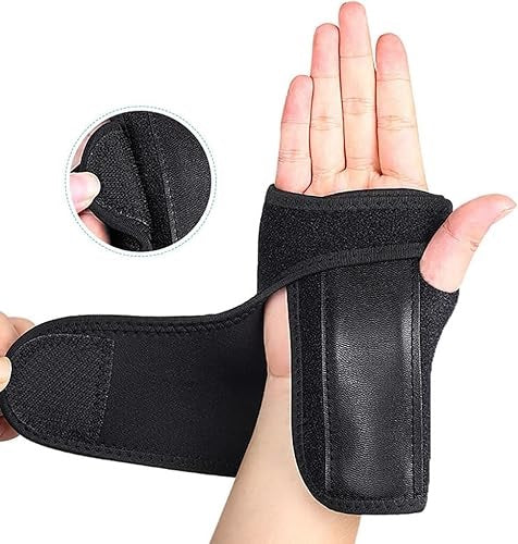 Curvear 2PCS Breathable Protective Support Fitness Hand Wrist Band Relief Pain Brace Adjustable Sport Wrist