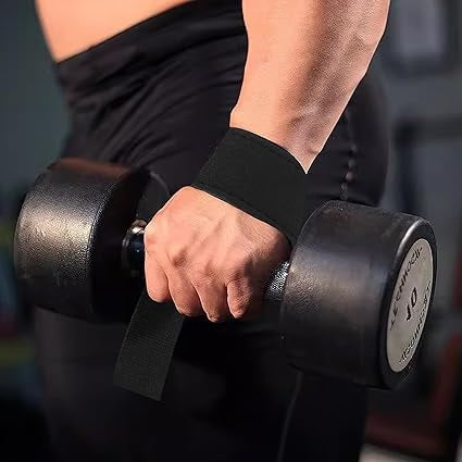 Curvear Lifting Straps, Wrist Straps for Weightlifting, Deadlift Straps, Weightlifting Straps with Wrist Padded for Deadlifting, Powerlifting, Bodybuilding, Strength Training