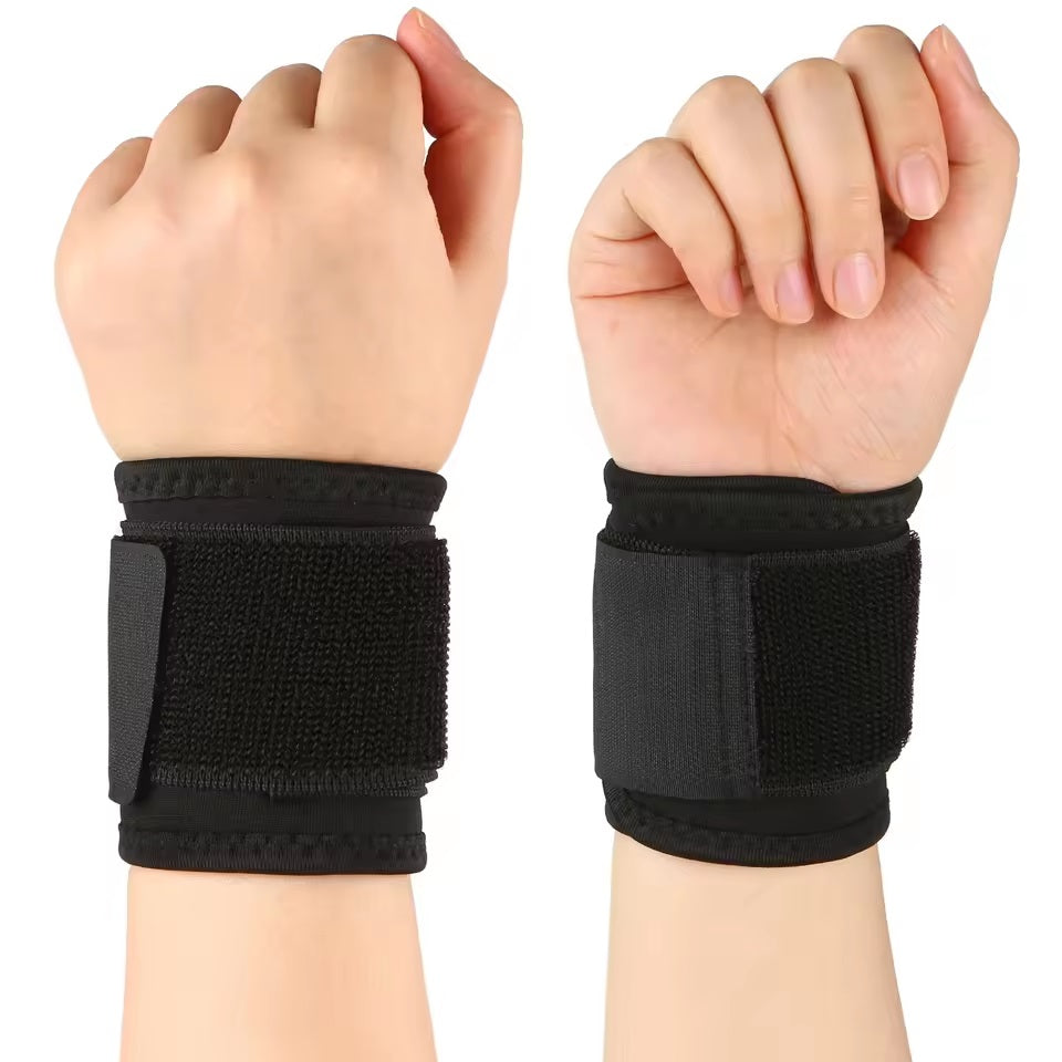 Curvear 2 Pack Wrist Brace Working Out, Wrist Support Brace, Wrist Wraps, Wrist Brace for Carpal Tunnel, Wristbands ,Wrist Straps for Pain-Adjustable, Comfortable, Highly Elastic