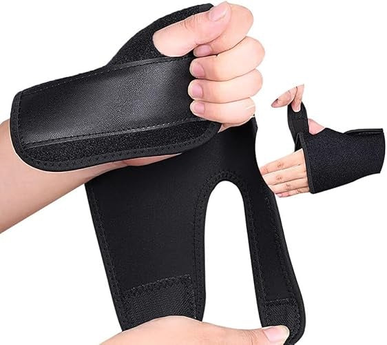 Curvear 2PCS Breathable Protective Support Fitness Hand Wrist Band Relief Pain Brace Adjustable Sport Wrist