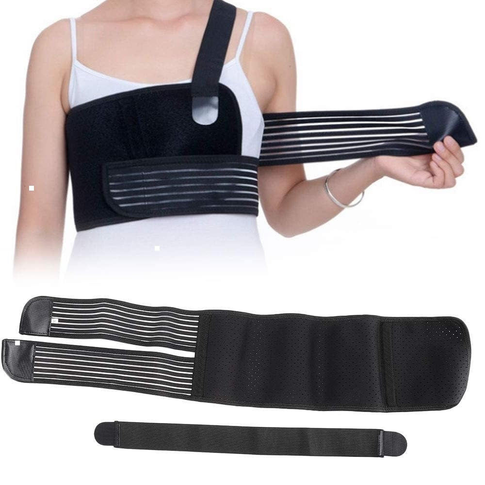 Curvear Breathable Ribbed Chest Support Brace with Back Support for Post-Op & Dislocated Ribs