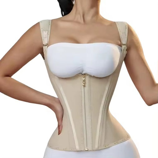 Curvear®️Waist Trainer Shapewear Women Underbust Corset Tummy Control Body Shaper Slimming Sheath Tummy Top Waist Cincher