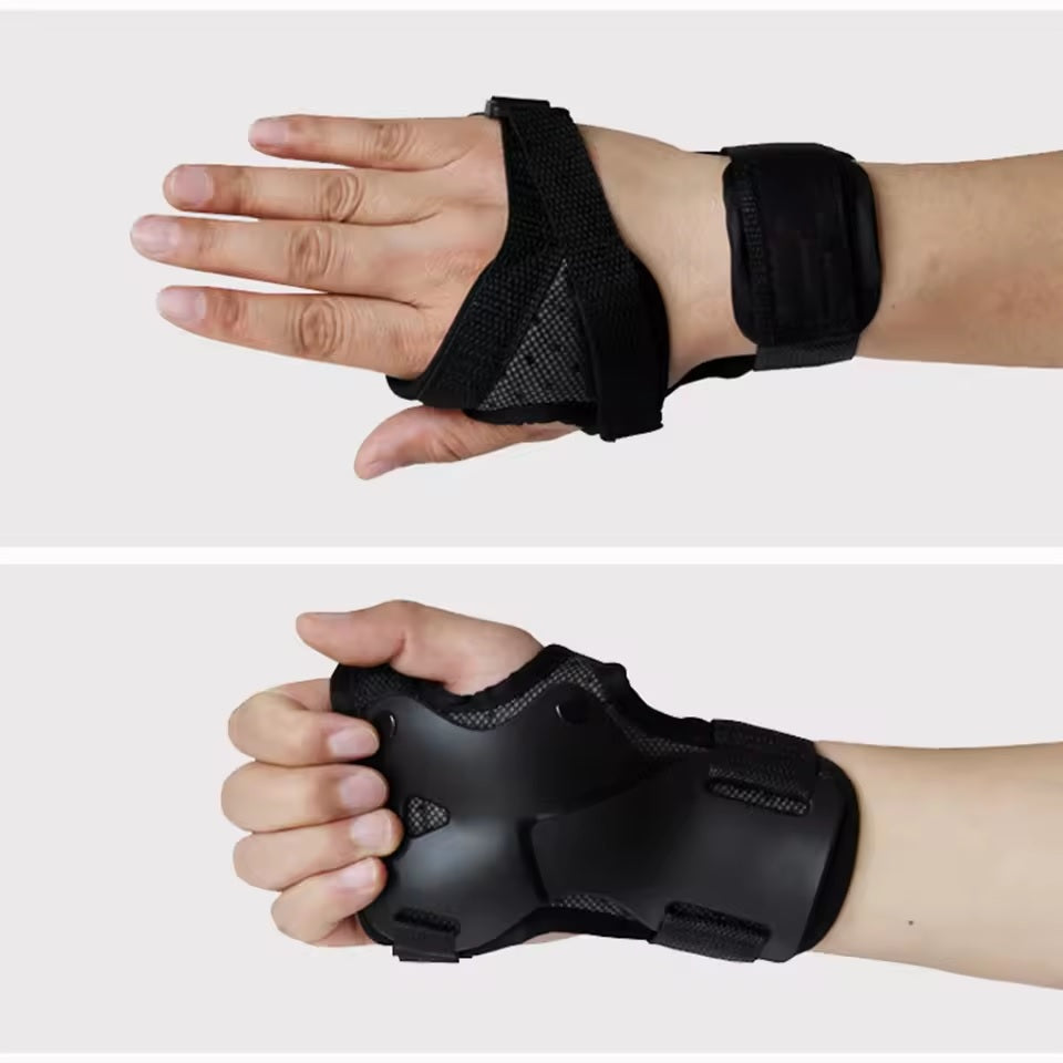 Curvear Comfortable Wrist Guard for Roller Skating and Skateboarding, Skiing Hypothesis Protection, Shock Absorption, Protective Gear