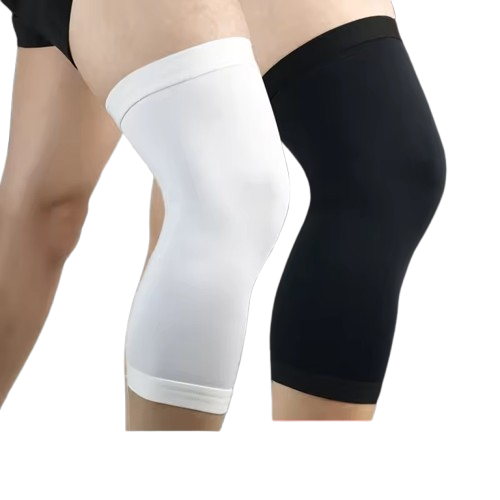 Curvear 1PC Elastic Compression Knee Sleeve: For Basketball, Volleyball, Running & More