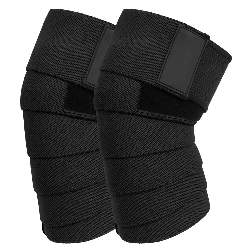 Curvear 2m Professional Weightlifting Brace Elastic Knee Pad for Squat Training, Support & Injury Prevention