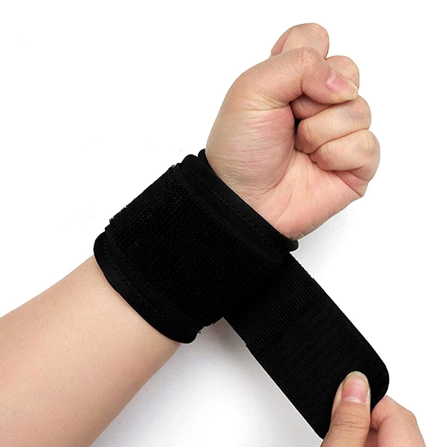Curvear 2 Pack Wrist Brace Working Out, Wrist Support Brace, Wrist Wraps, Wrist Brace for Carpal Tunnel, Wristbands ,Wrist Straps for Pain-Adjustable, Comfortable, Highly Elastic
