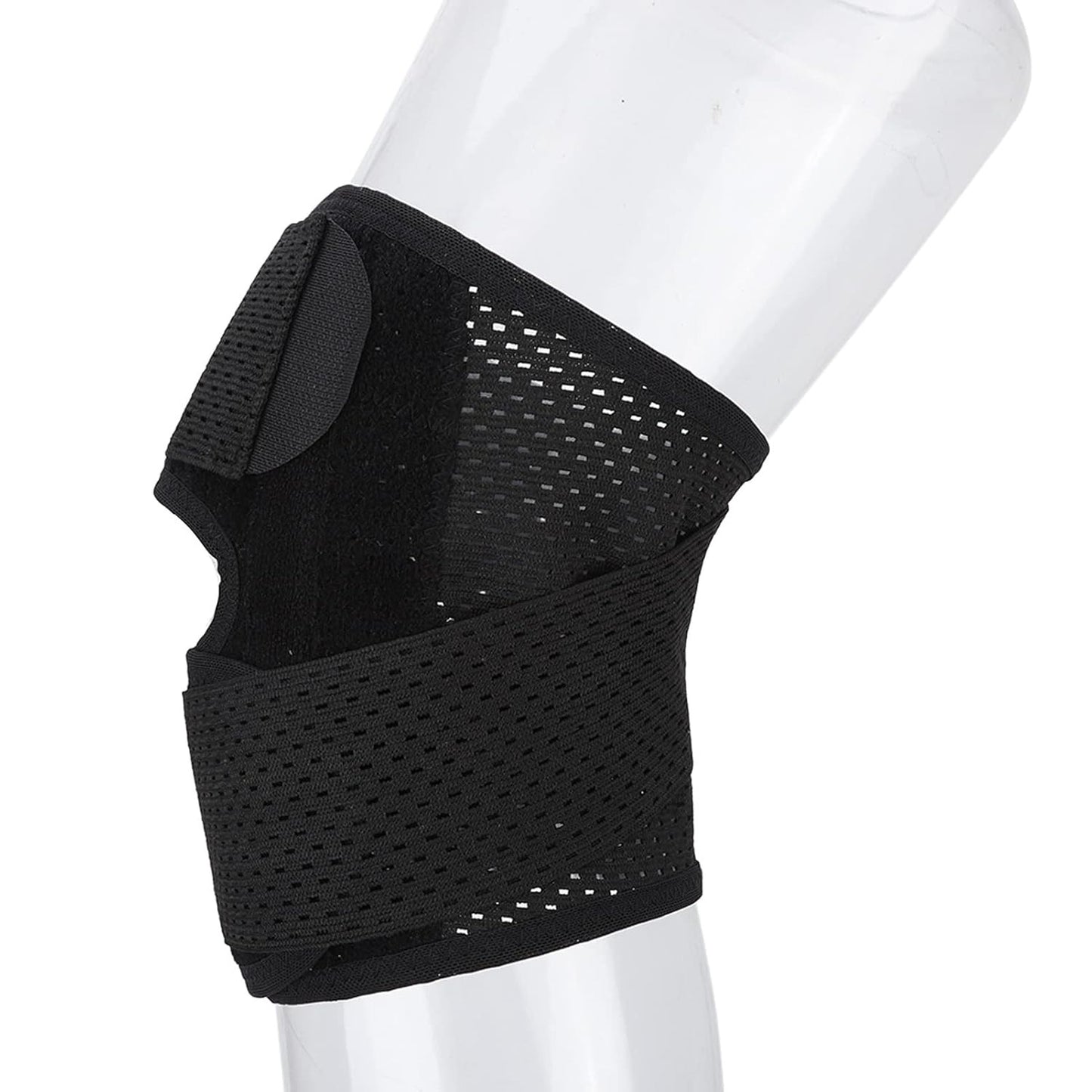 Curvear Knee Brace with Side Stabilizers Relieve Meniscal Tear Knee Pain Arthritis, Joint Pain Relief, Breathable Adjustable Knee Support Suitable for Men and Women with Sports Injuries 1 Pair