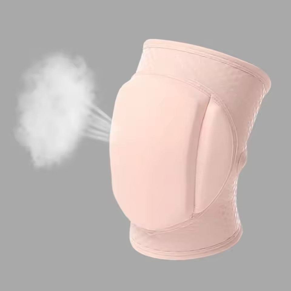 Curvear Women's Elastic Anti-Collision Knee Pads for Gym, Yoga & Dance, Soft Support for Comfort and Protection