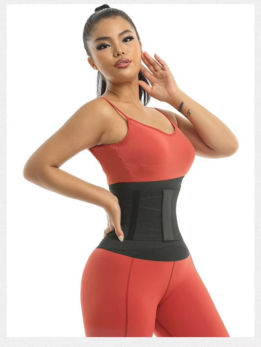 Curvear Postpartum Girdle Recovery Of Pregnant Women Corset Waist Trainer With Loop Wraps Hourglass Adjustable Body Bandage Belly Belt.