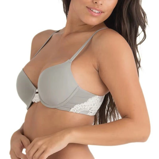 Curvear Women's Underwire Lace Bra, Thin Cotton B-DD Cups, Seamless, Sexy Brassiere, Smooth Fit for Comfortable Underwear.