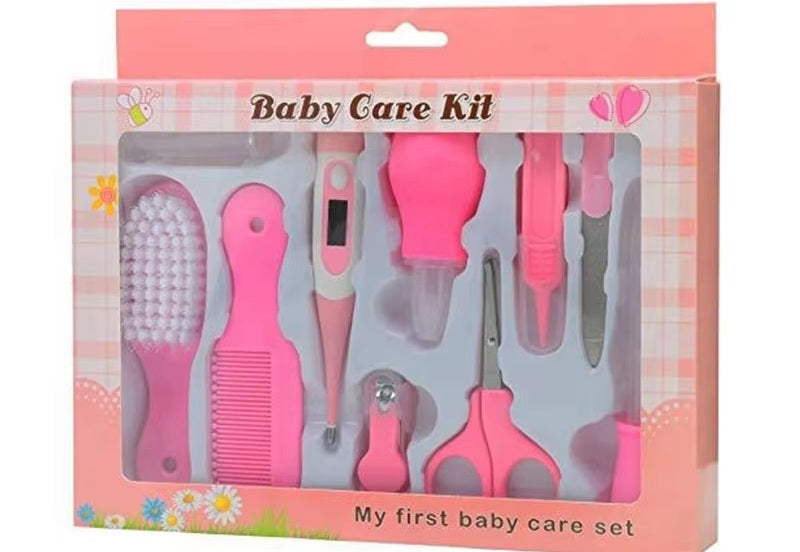 Curvear Newborn Care Mini Finger Trimmer, Nail Nipper Infant Grooming Kit, Baby Manicure Set