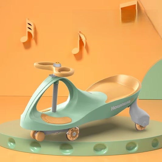 Magic Kids Swing Car ,Baby Push Ride-on Swing Car, Baby Twister Ride On Car, Ride-on Magic Toy Car 3+ Years Kids with Scratch Free PU Wheels, 120 Kgs Weight Capacity.