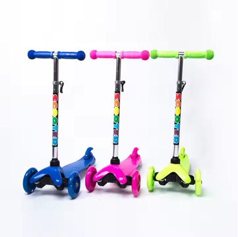 Curvear 3-wheel kids kick scooter, sturdy design, safe, easy to ride, adjustable, perfect for children’s outdoor fun.