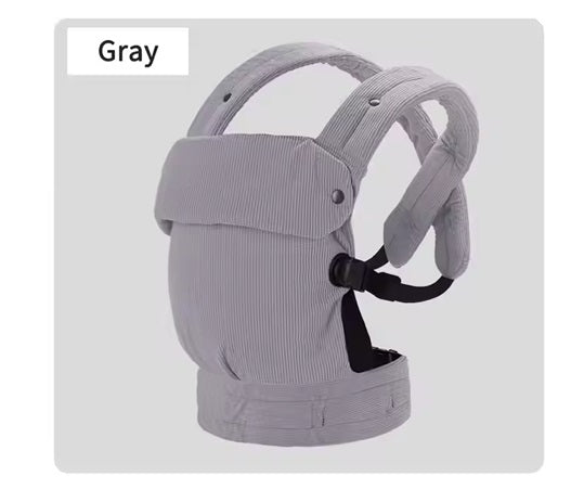 Curvear Baby Carrier, Cozy Baby Carrier 7-35lbs,Ergonomic Backpack Design, Air Mesh Breathable All Seasons