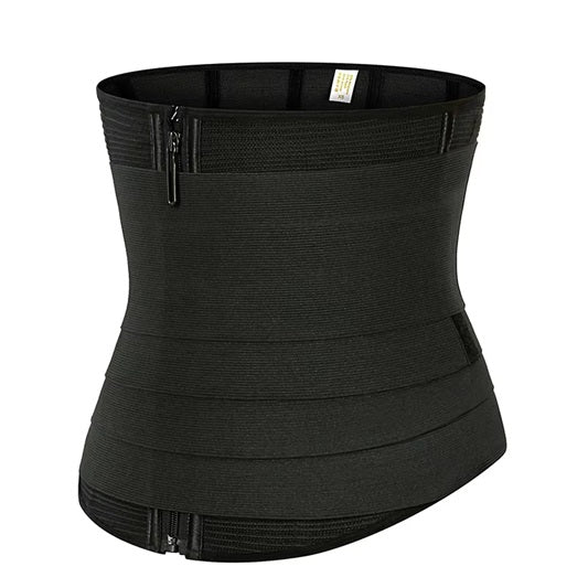 Curvear Postpartum Girdle Recovery Of Pregnant Women Corset Waist Trainer With Loop Wraps Hourglass Adjustable Body Bandage Belly Belt.