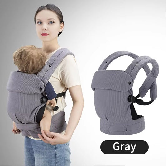 Curvear Baby Carrier, Cozy Baby Carrier 7-35lbs,Ergonomic Backpack Design, Air Mesh Breathable All Seasons