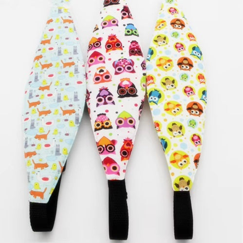 Curvear Infant Car Seat Head Restraint Child Safety Belt Head Support Fixed Auxiliary Belt Adjustable Baby Sleep Fence Safety Pillow