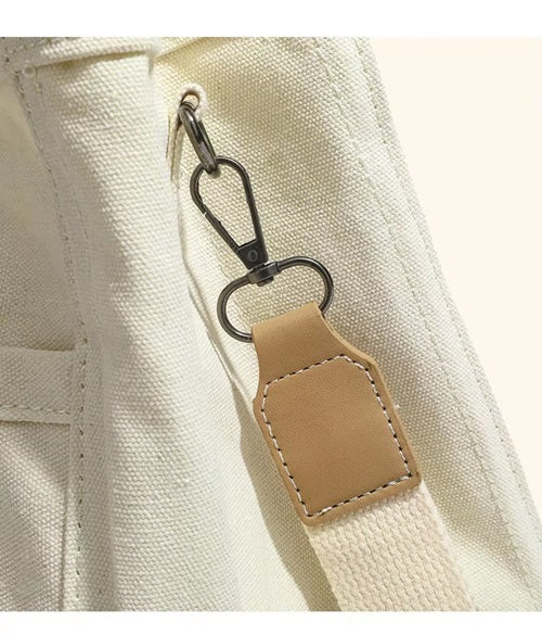 Curvear Stroller Bag Mommy Bag Diaper Bags Multi-function Canvas Baby Nappy Bag Large Capacity Outdoor Storage Nappy Bags.