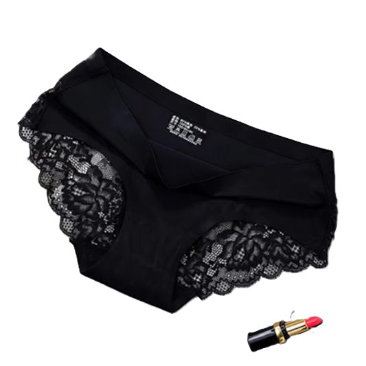 Curvear 3-Pack Seamless Lace Panties for Women – Comfortable and Stylish Ladies' Underwear Briefs Set, Soft and Breathable.