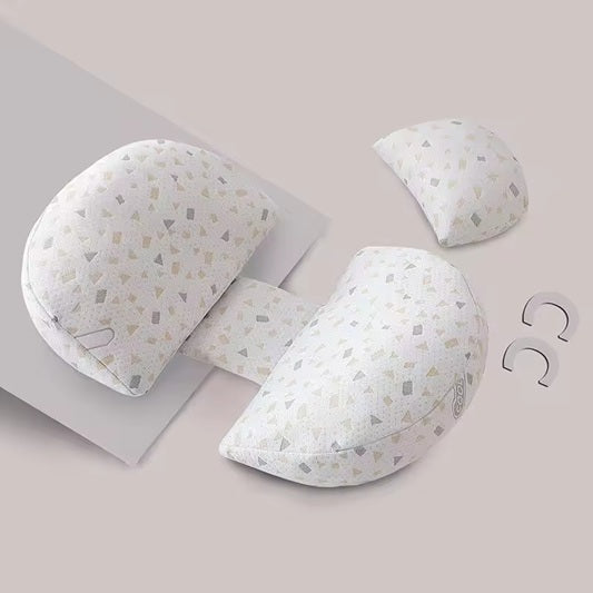 Curvear Fiber Fabric Pregnant Women Side Sleep Pillow Four Seasons Universal Waist Protect Pillow Belly Support Pregnancy Pillow.